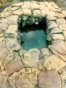 Quellkade, Deich Hodenhagen, Hochwasser